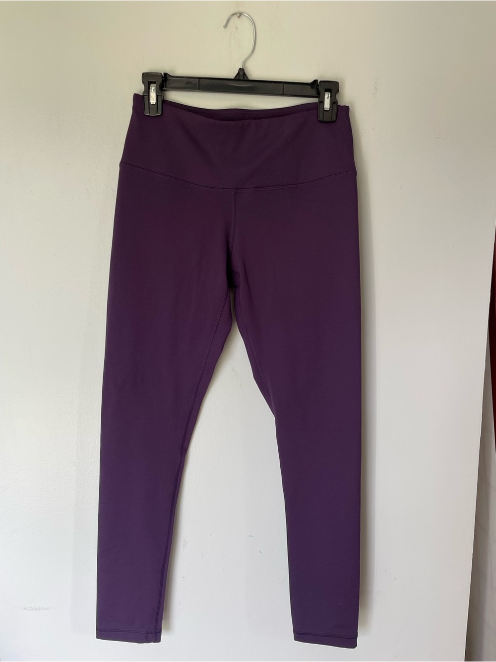 Yogalicious High-Waist Purple Leggings, Size M